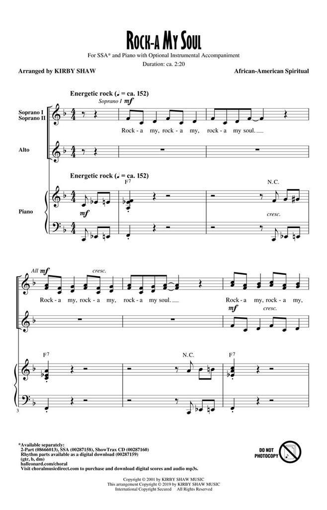 Rock-a My Soul